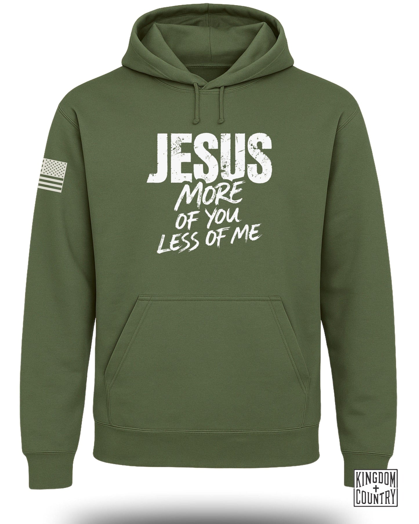 Jesus More Of You Less Of Me Hoodie