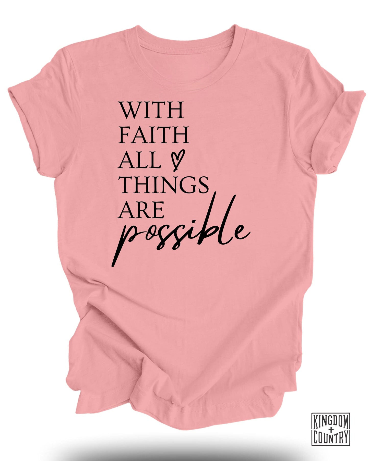 With Faith All Things Are Possible product type