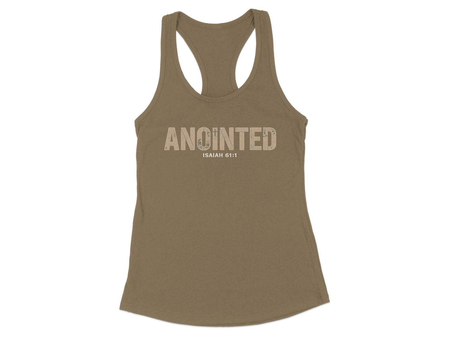 ANOINTED ISAIAH 61:1 Text Tank Top product type