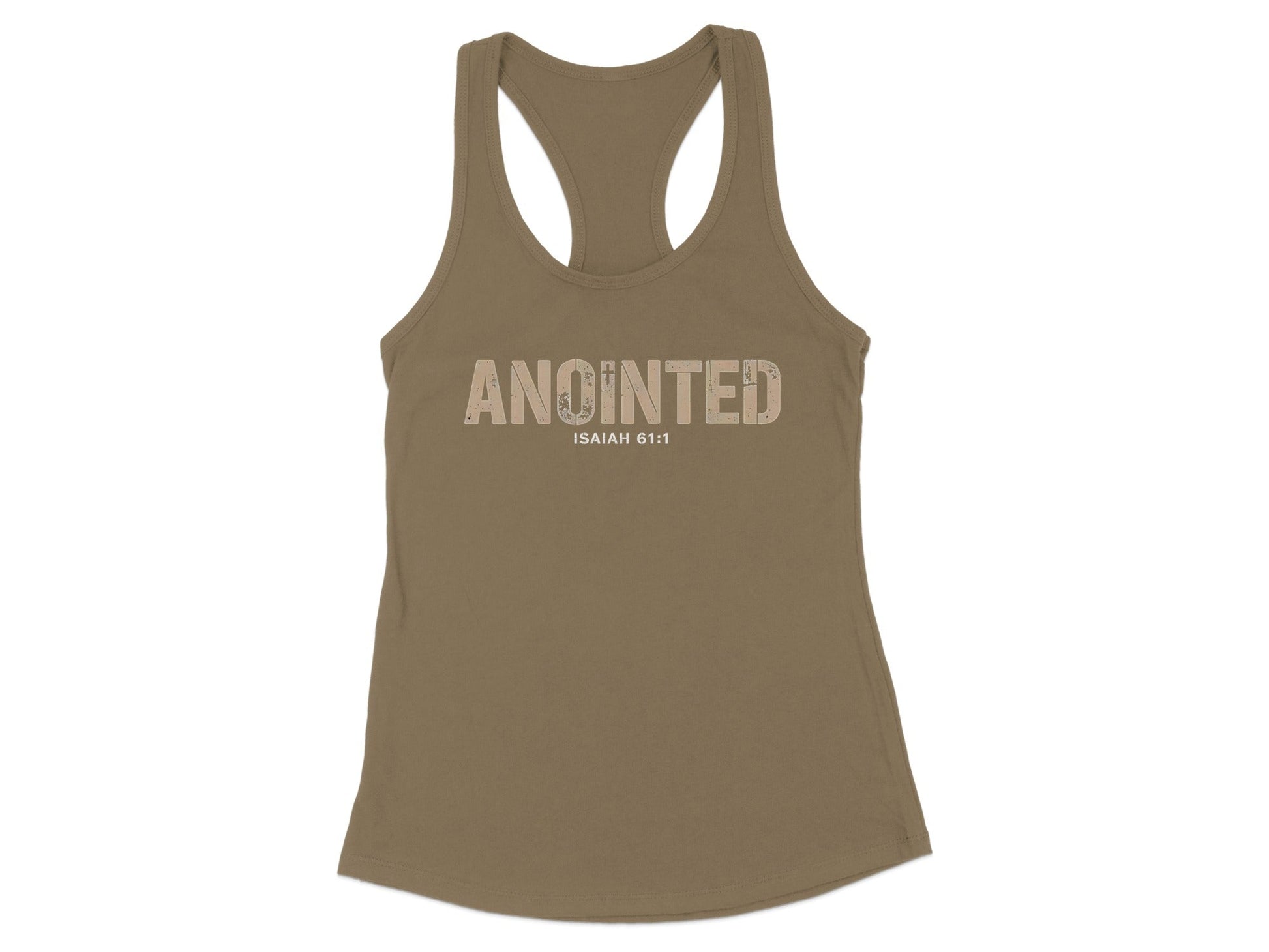 ANOINTED ISAIAH 61:1 Text Tank Top product type
