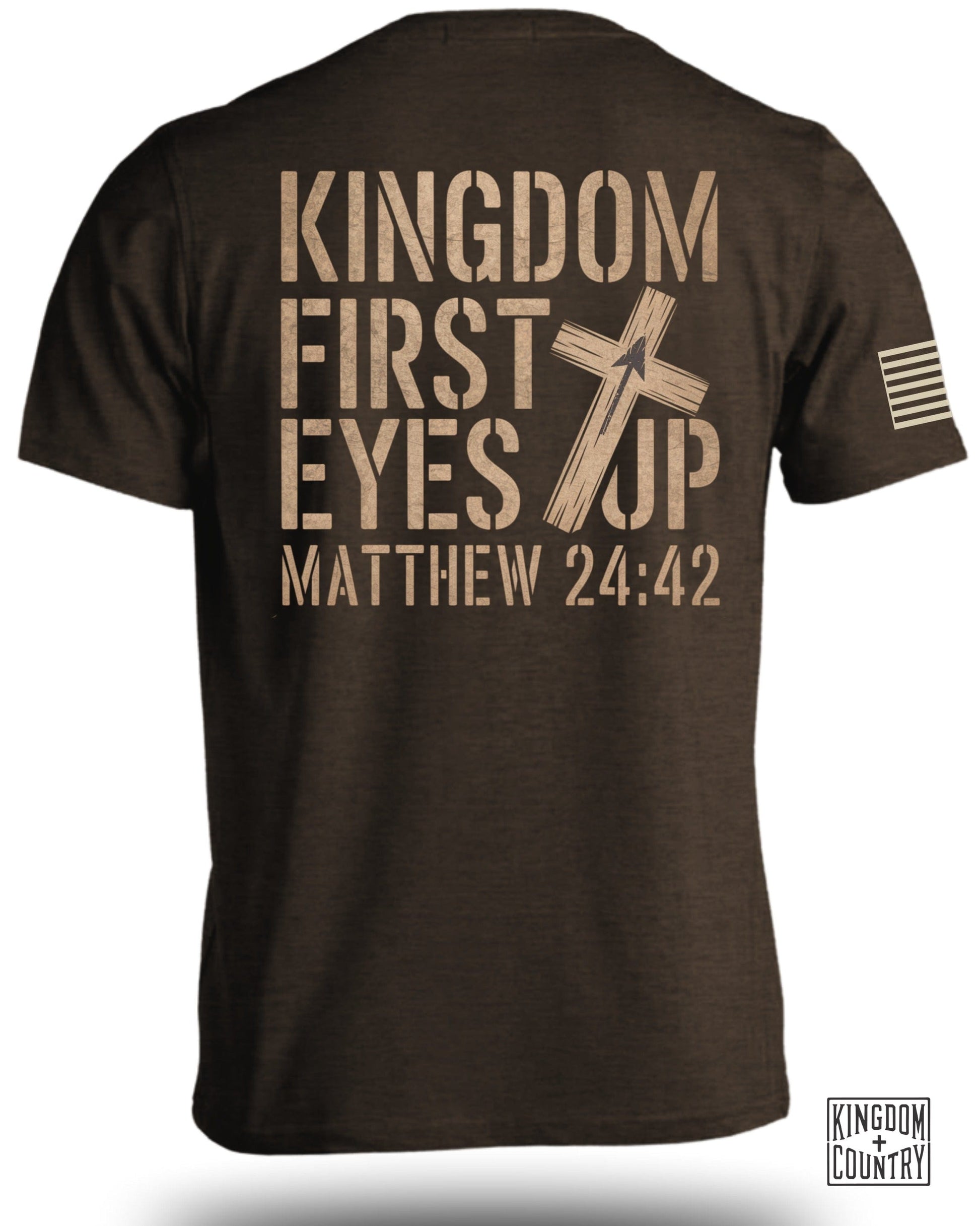 Kingdom First Eyes Up Matthew 24:42 T-Shirt product type