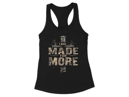 I Was Made For More Motivational Tank Top product