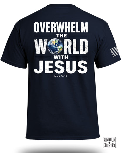 Overwhelm The World With Jesus Graphic T-Shirt Product