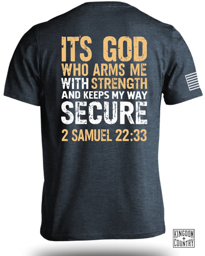 It's God Who Arms Me Secure 2 Samuel 22:33 product type