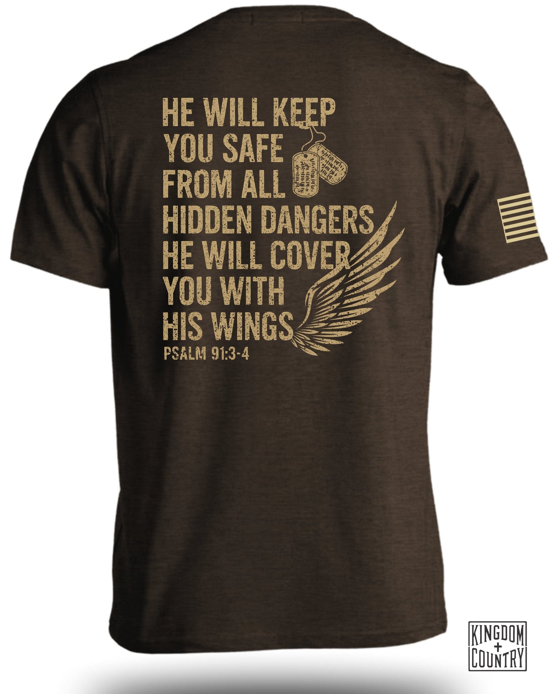 He Will Keep You Safe Hidden Dangers Psalm 91 Shirt product