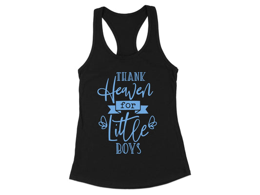 Thank Heaven For Little Boys Graphic Tank Top product type