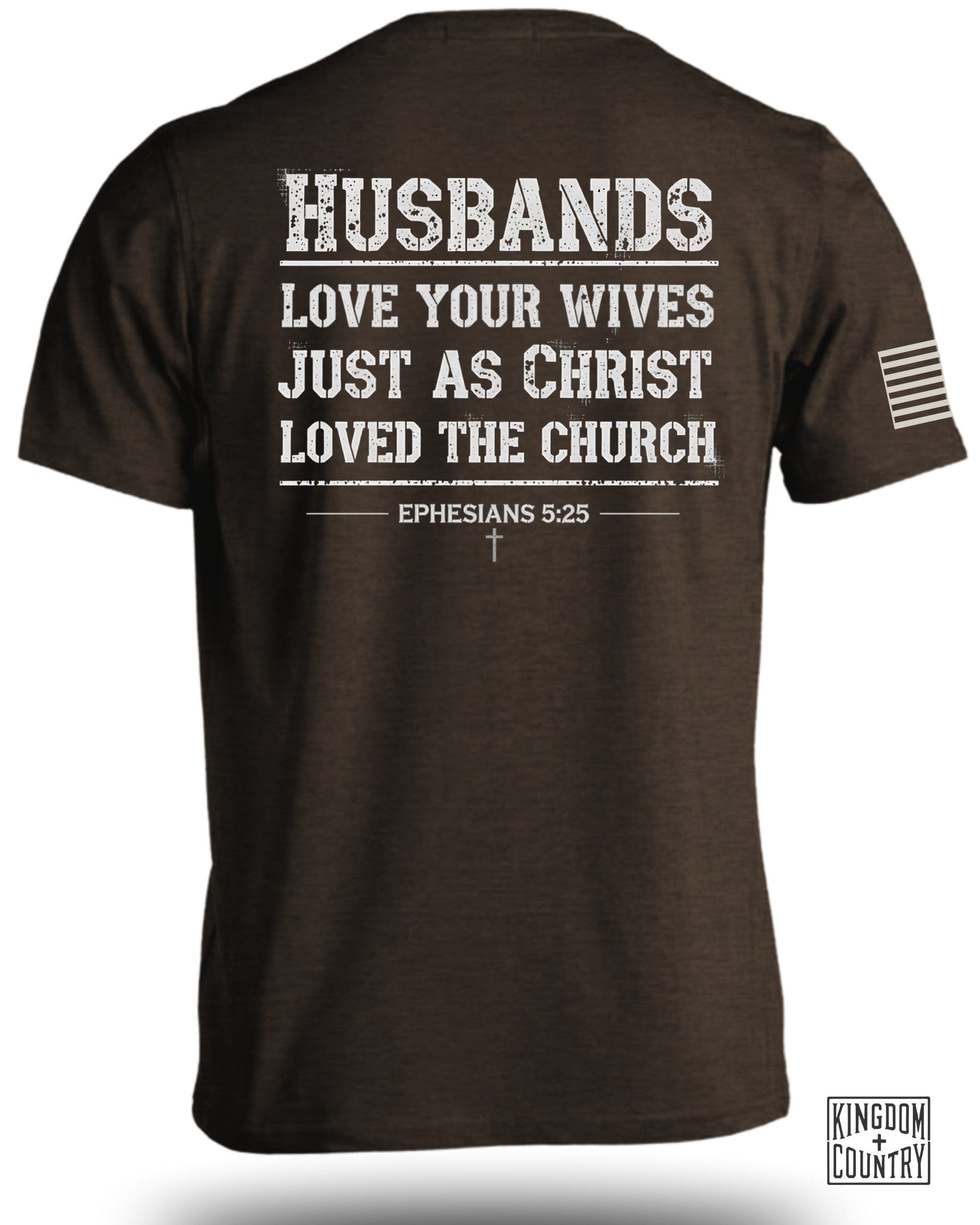 Husbands Love Your Wives Just As Christ T-Shirt product