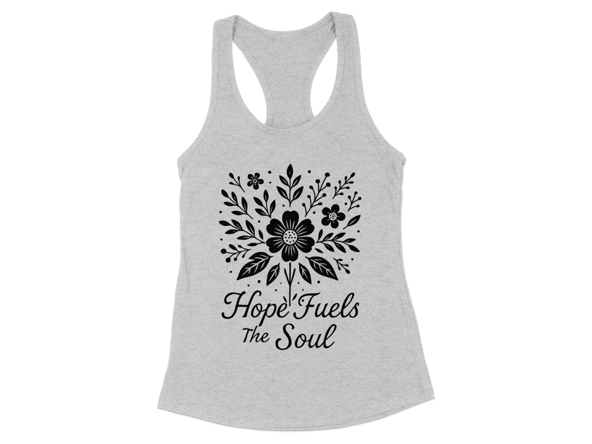 Hope Fuels The Soul Floral Graphic Tank Top product type