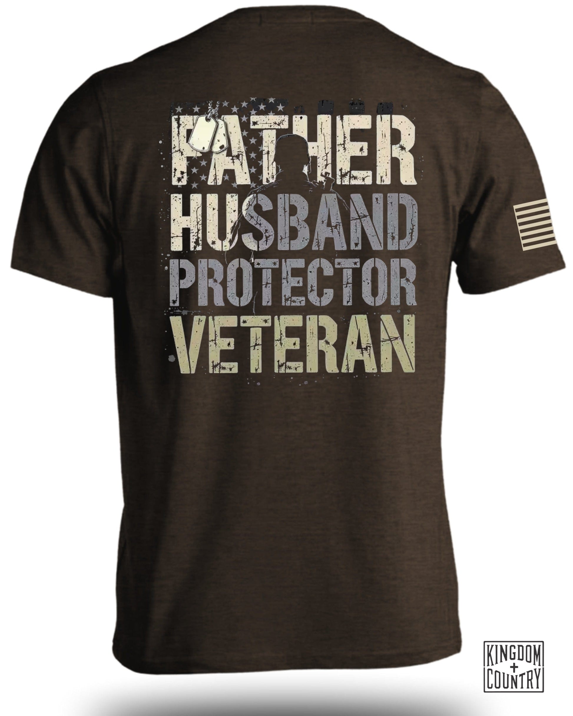 Father Husband Protector Veteran Shirt product