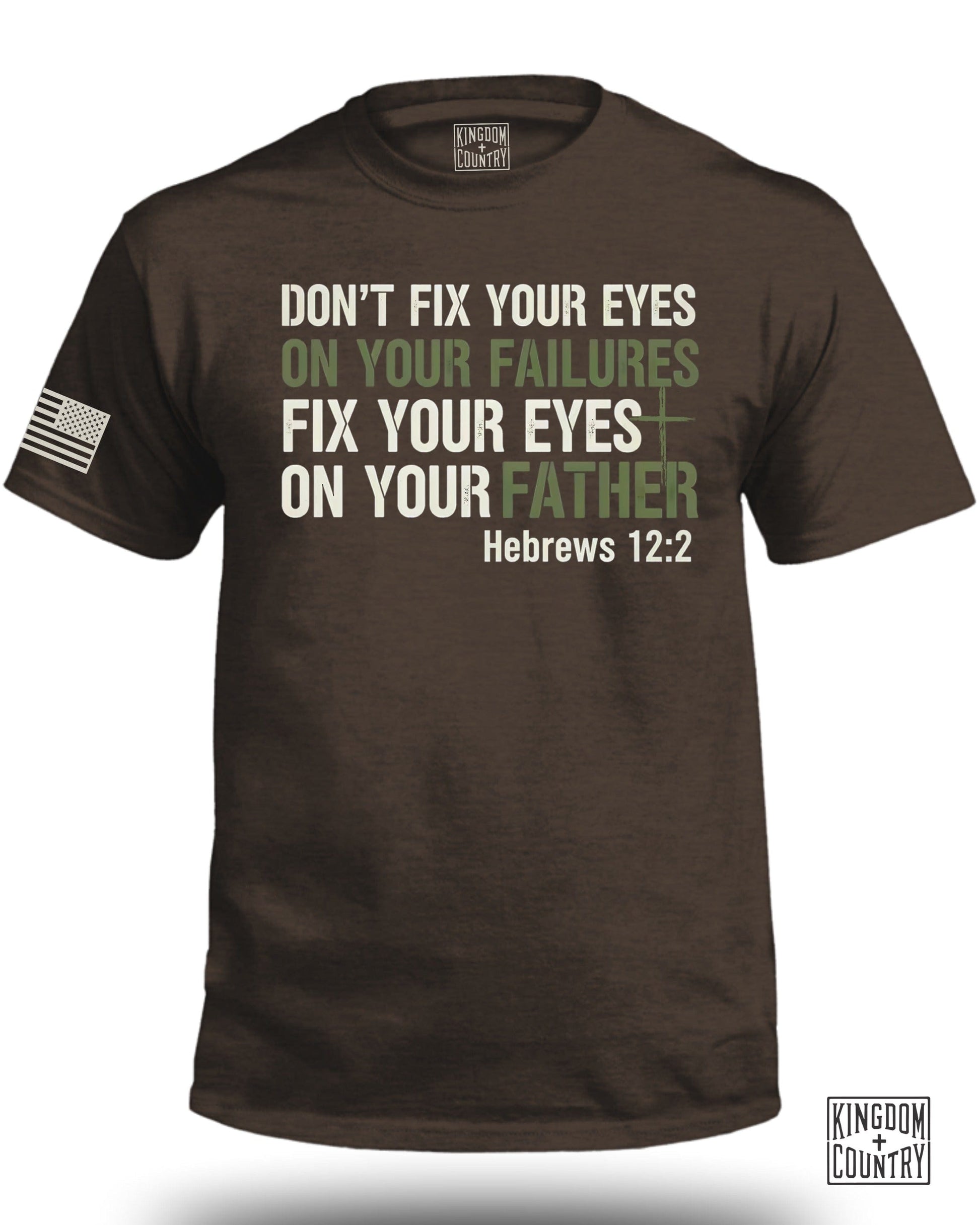 Don't Fix Your Eyes T-Shirt Hebrews 12:2 Product