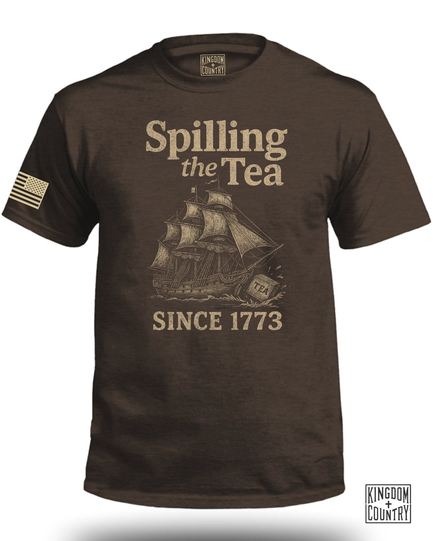 Spilling the Tea Since 1773 Graphic T-shirt Product