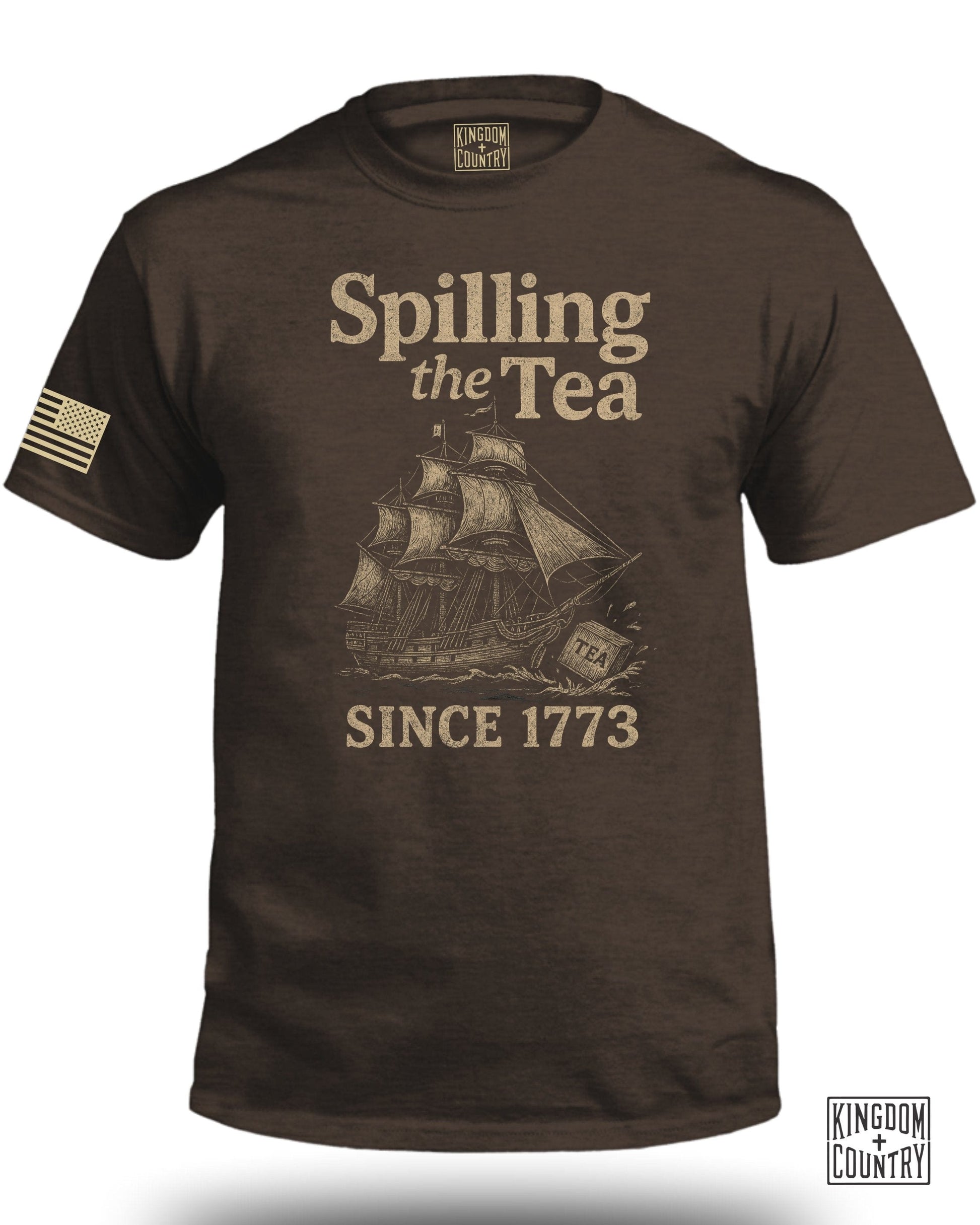 Spilling the Tea Since 1773 Graphic T-shirt Product