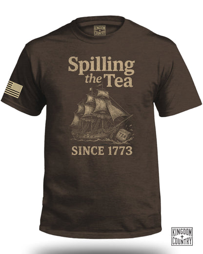 Spilling the Tea Since 1773 Graphic T-shirt Product