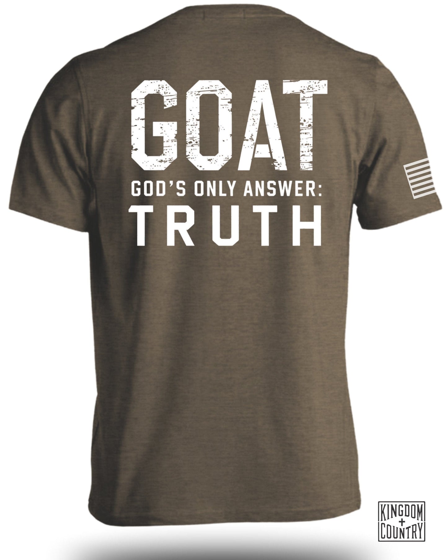 GOAT God's Only Answer Truth Kingdom Country product