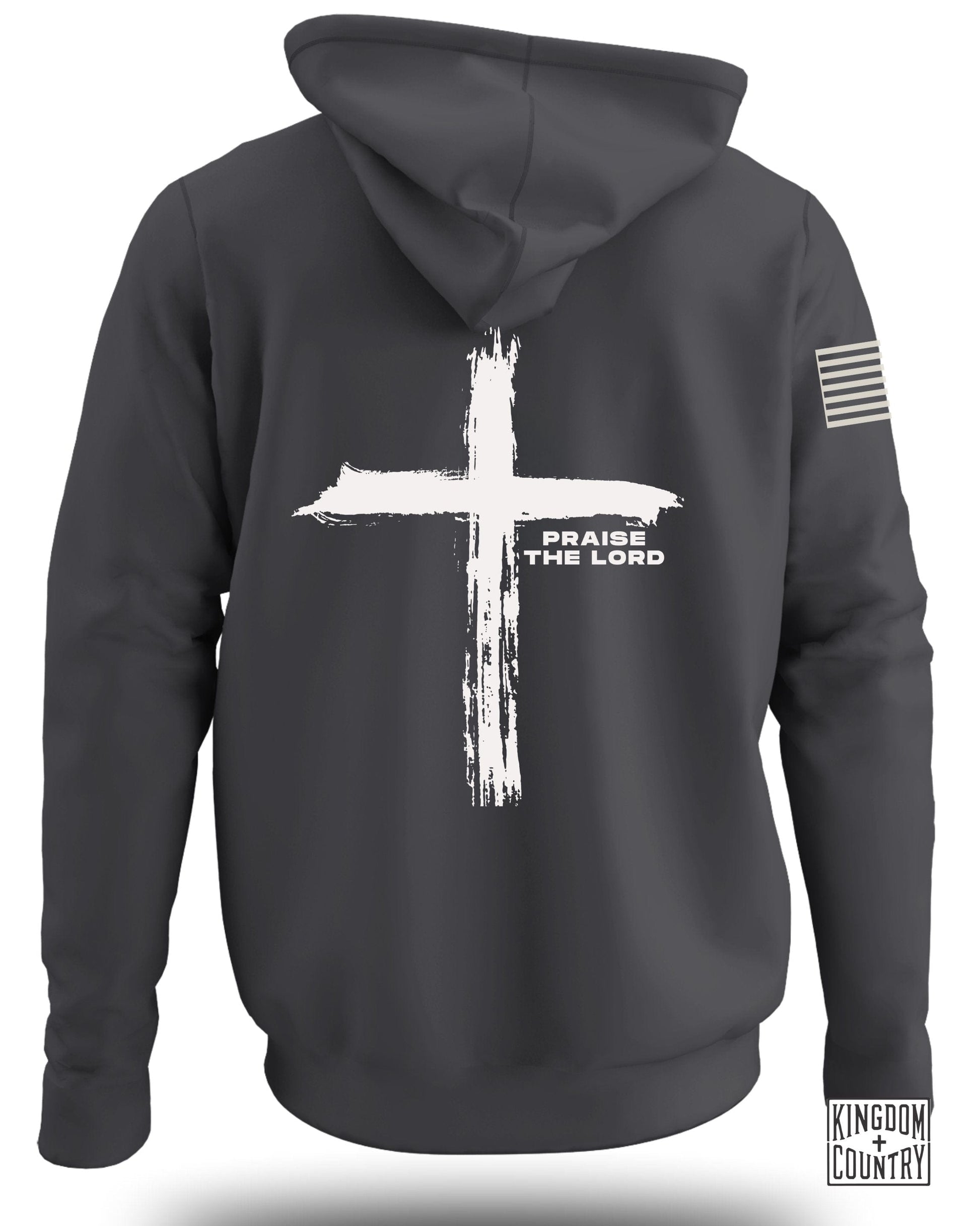 Praise The Lord Cross Design Hoodie product