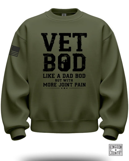 Vet Bod Like a Dad Bod But with More Joint Pain Sweater