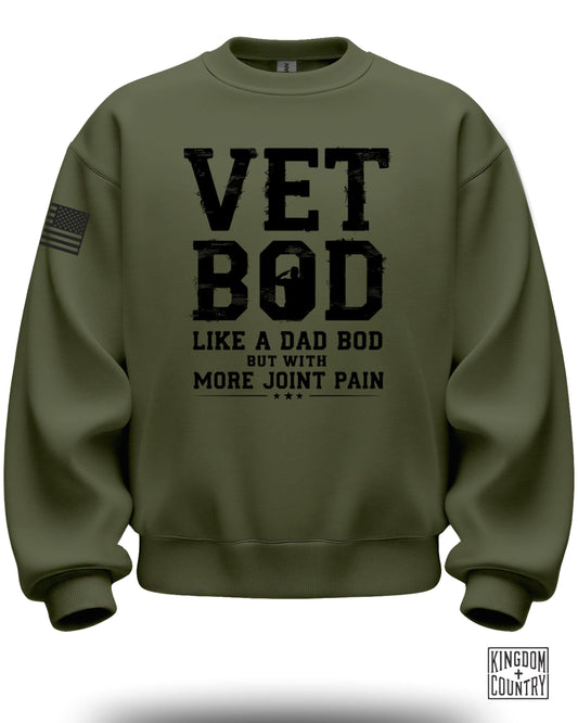Vet Bod Like a Dad Bod But with More Joint Pain Sweater