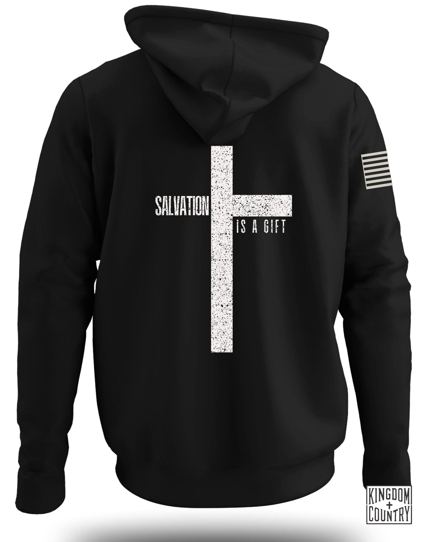 Salvation Is A Gift Printed Hoodie Product