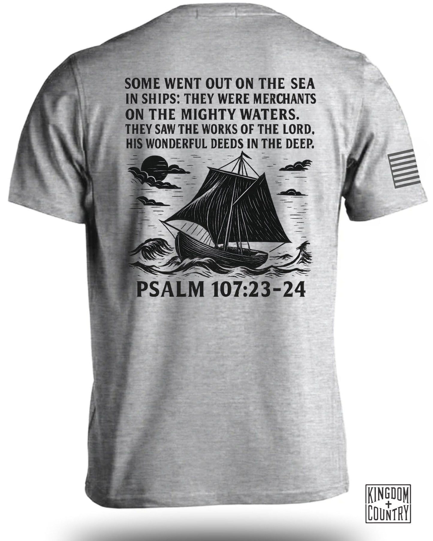 Psalm 107 Merchants on Mighty Waters Printed Product