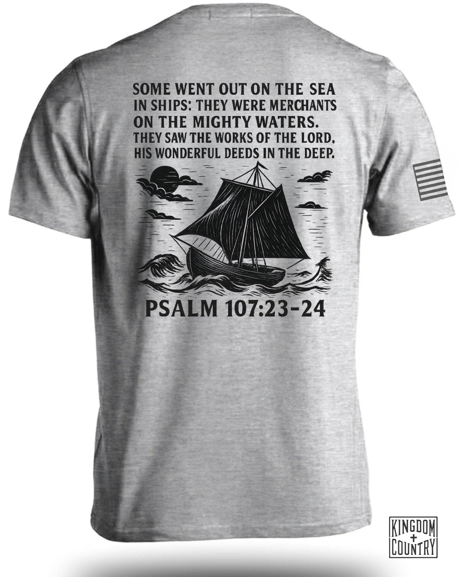 Psalm 107 Merchants on Mighty Waters Printed Product