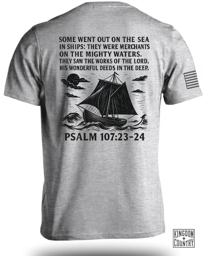 Psalm 107 Merchants on Mighty Waters Printed Product