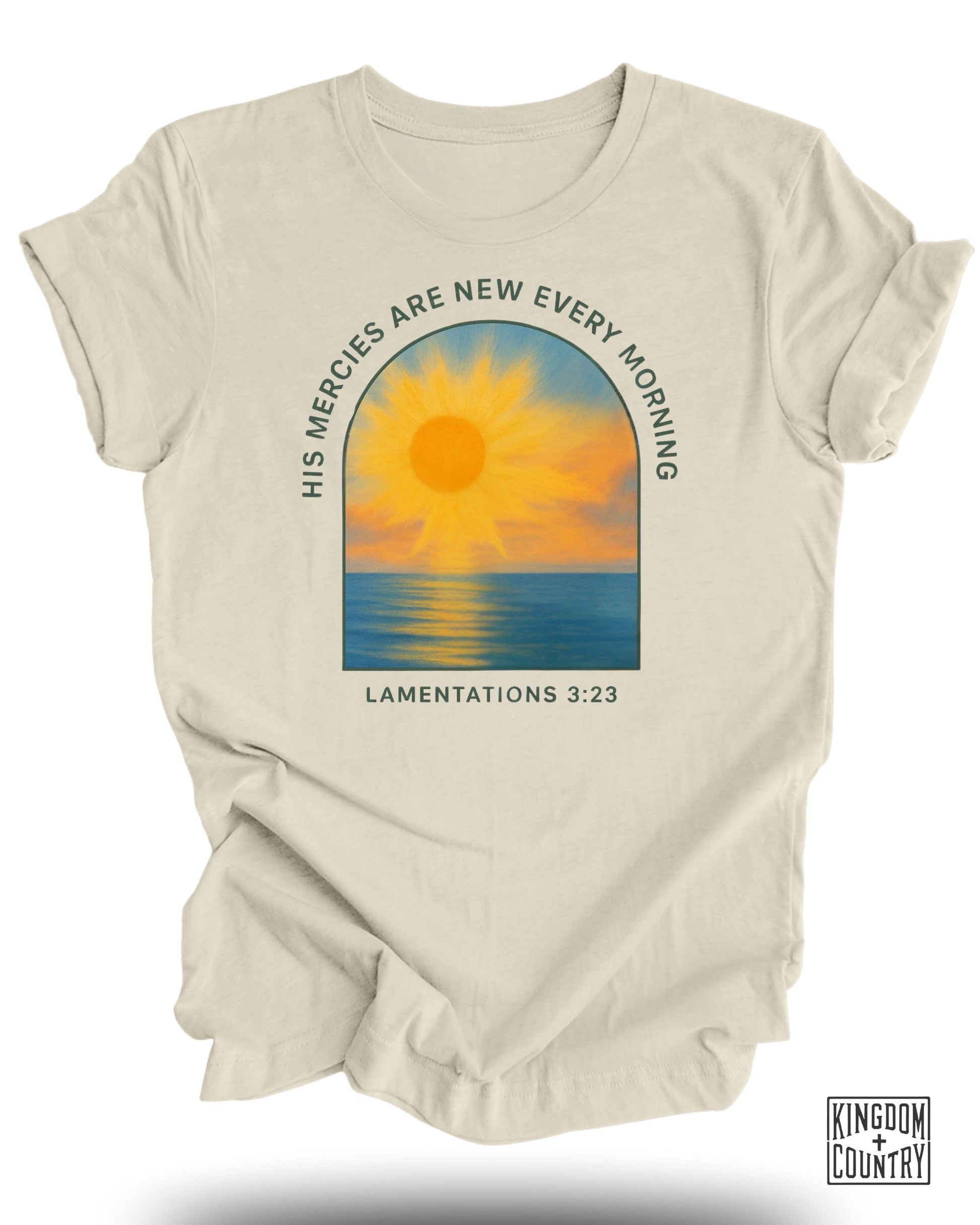 His Mercies Are New Every Morning T-shirt product type