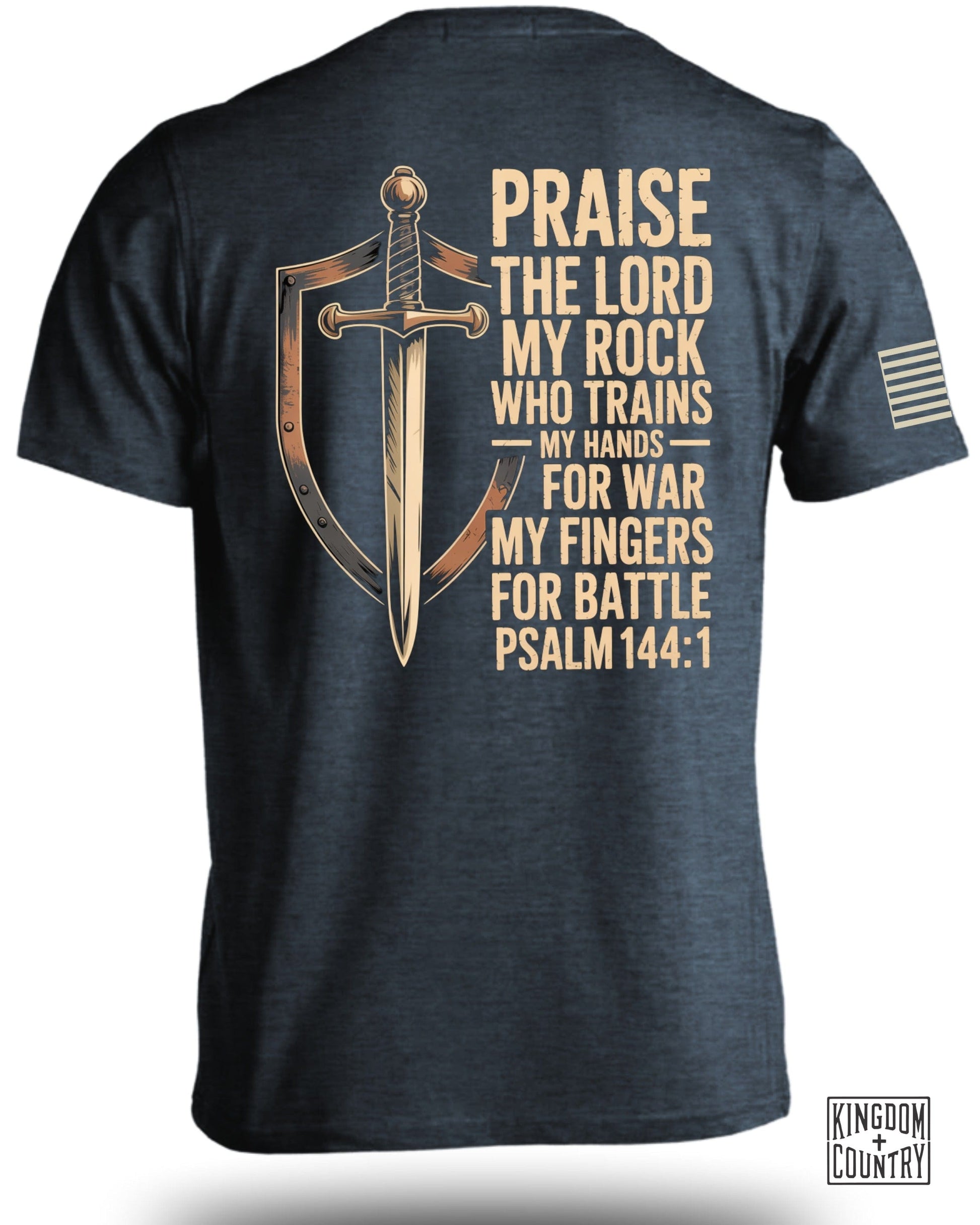 Praise the Lord Psalm 144 1 Graphic T-Shirt product