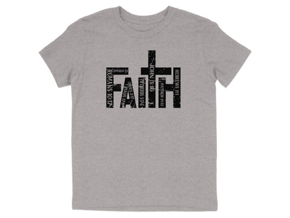 Faith Bible Verse Graphic T-Shirt Uplifting Apparel