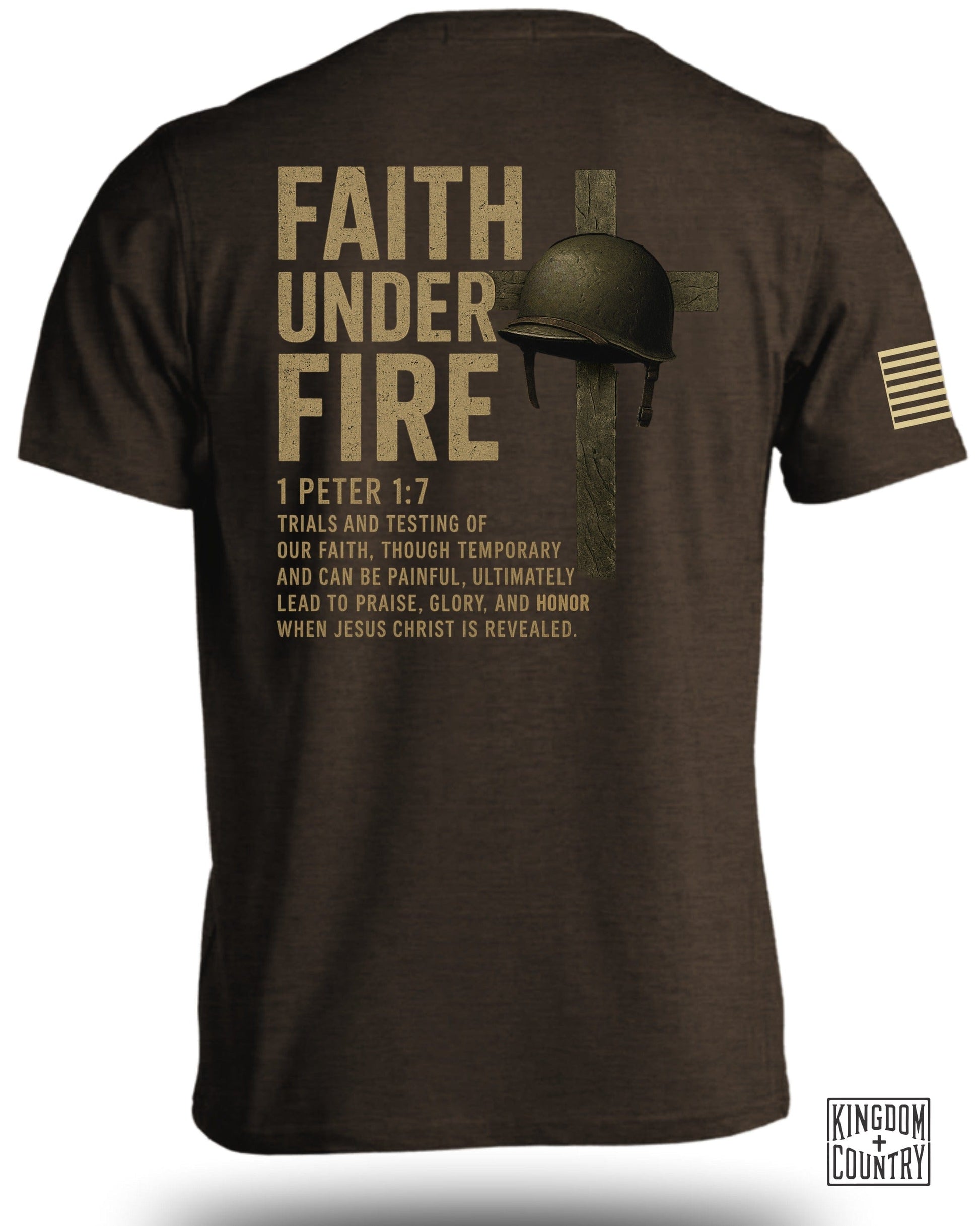 Faith Under Fire Religious Shirt product type
