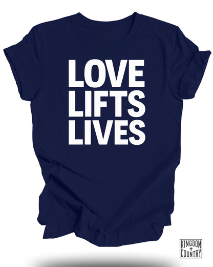 Love Lifts Lives Statement T-shirt product type