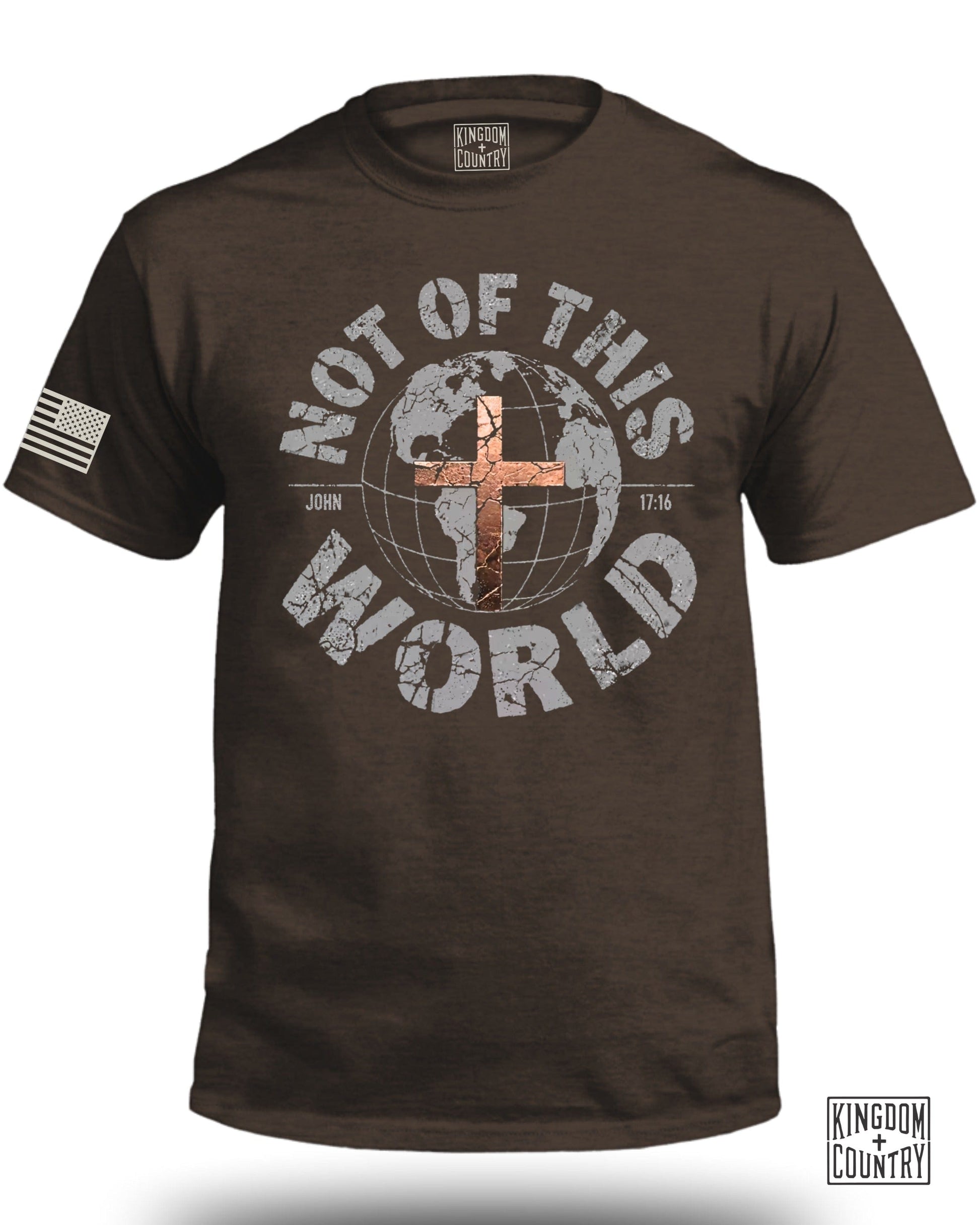 Not of This World John 17 16 Graphic T-Shirt product