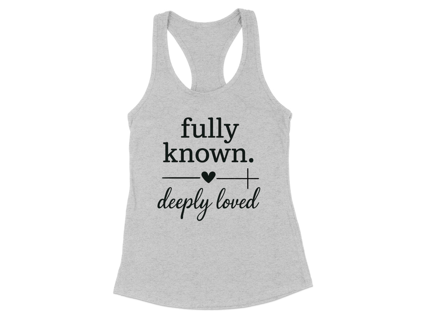 Fully Known Deeply Loved Graphic Tank product