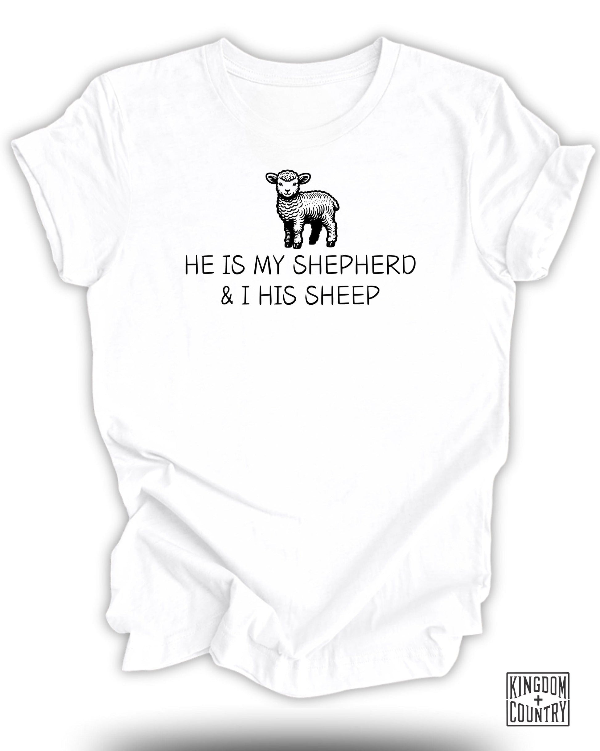 He Is My Shepherd I His Sheep Graphic T-shirt product
