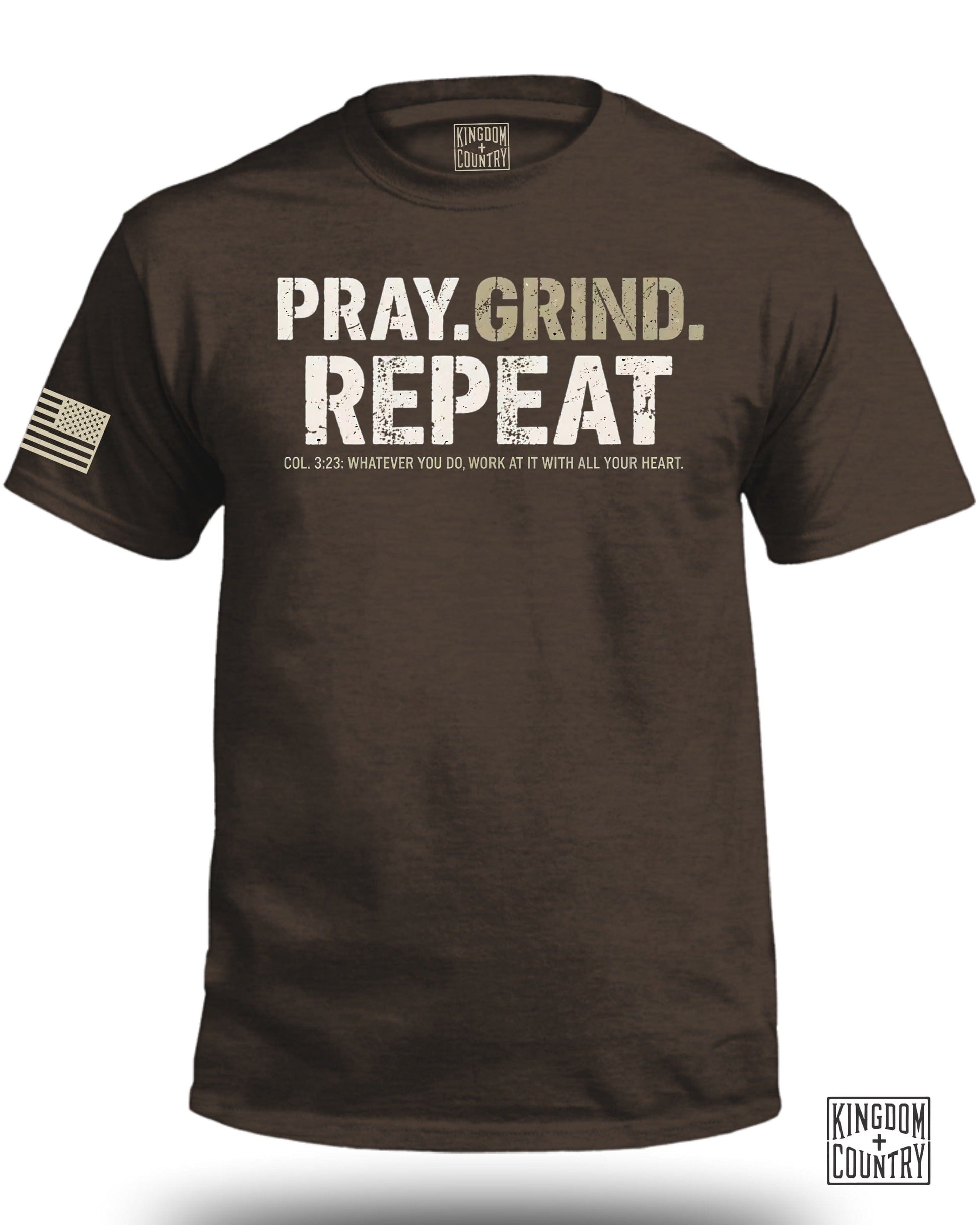 Pray Grind Repeat Work At It With All Your Heart product type