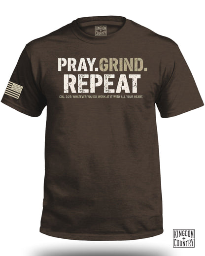 Pray Grind Repeat Work At It With All Your Heart product type