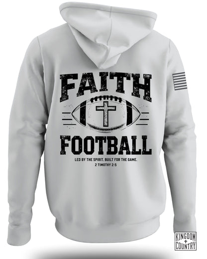 Faith Football Graphic Printed Hoodie product