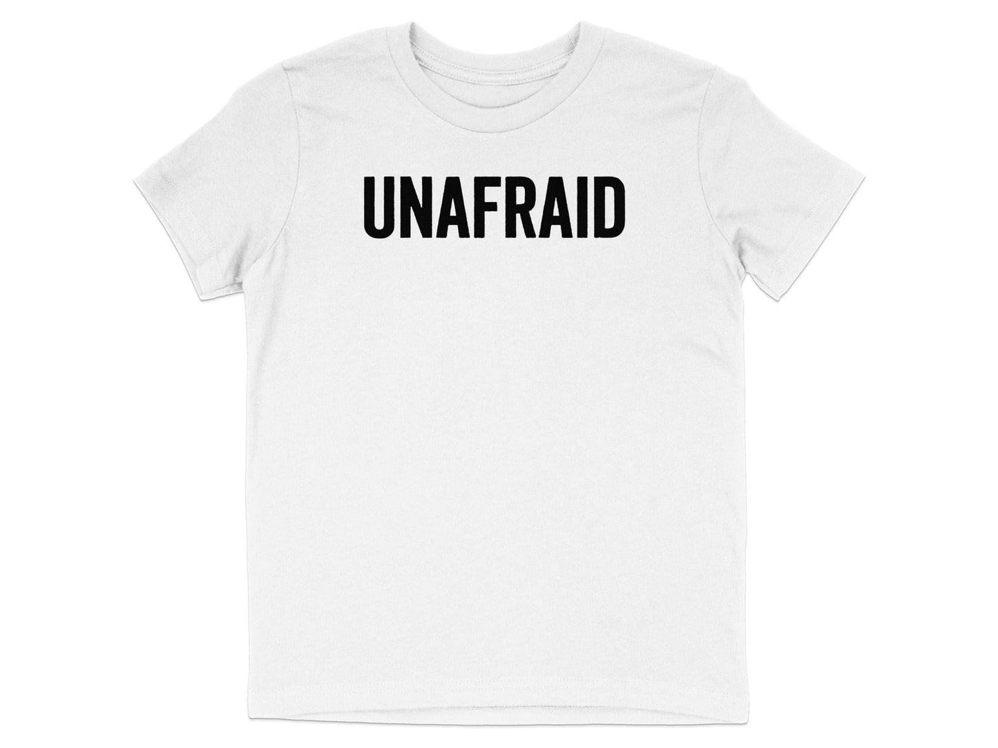 Bold UNAFRAID Statement Shirt Fashion Apparel