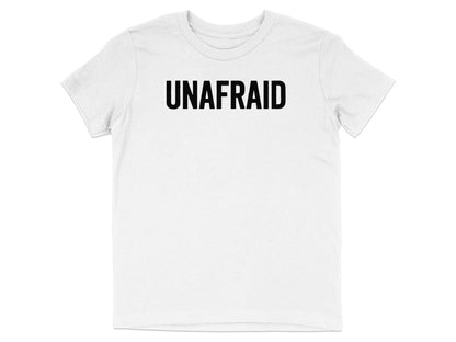 Bold UNAFRAID Statement Shirt Fashion Apparel