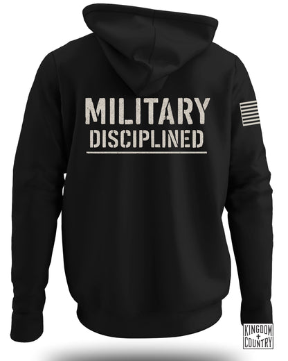 Military Disciplined Hoodie Patriotic Apparel Product
