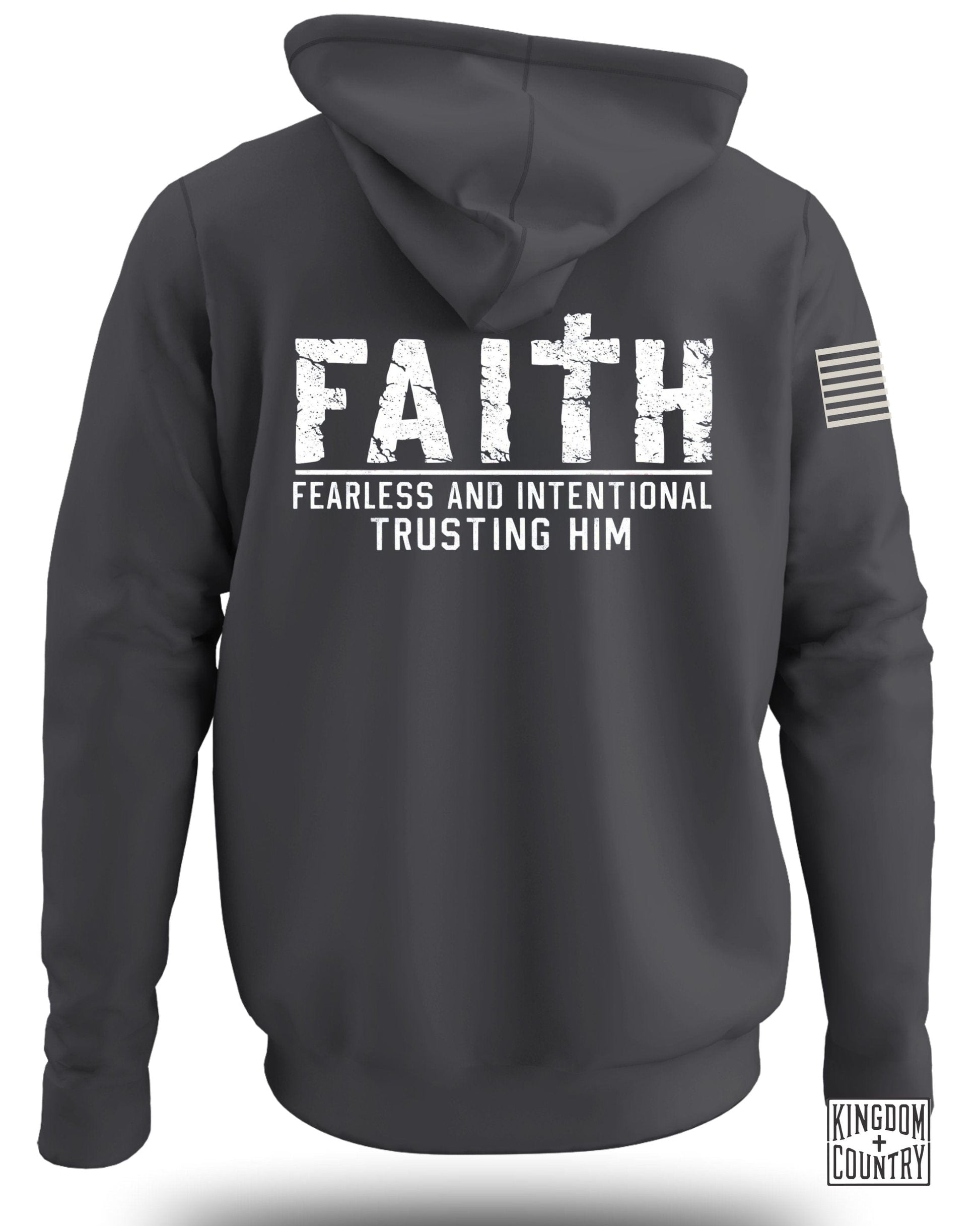 Faith Fearless Trusting Him Hoodie product