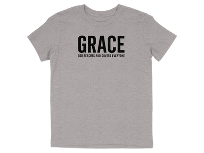 GRACE GOD RESCUES AND COVERS EVERYONE Shirt