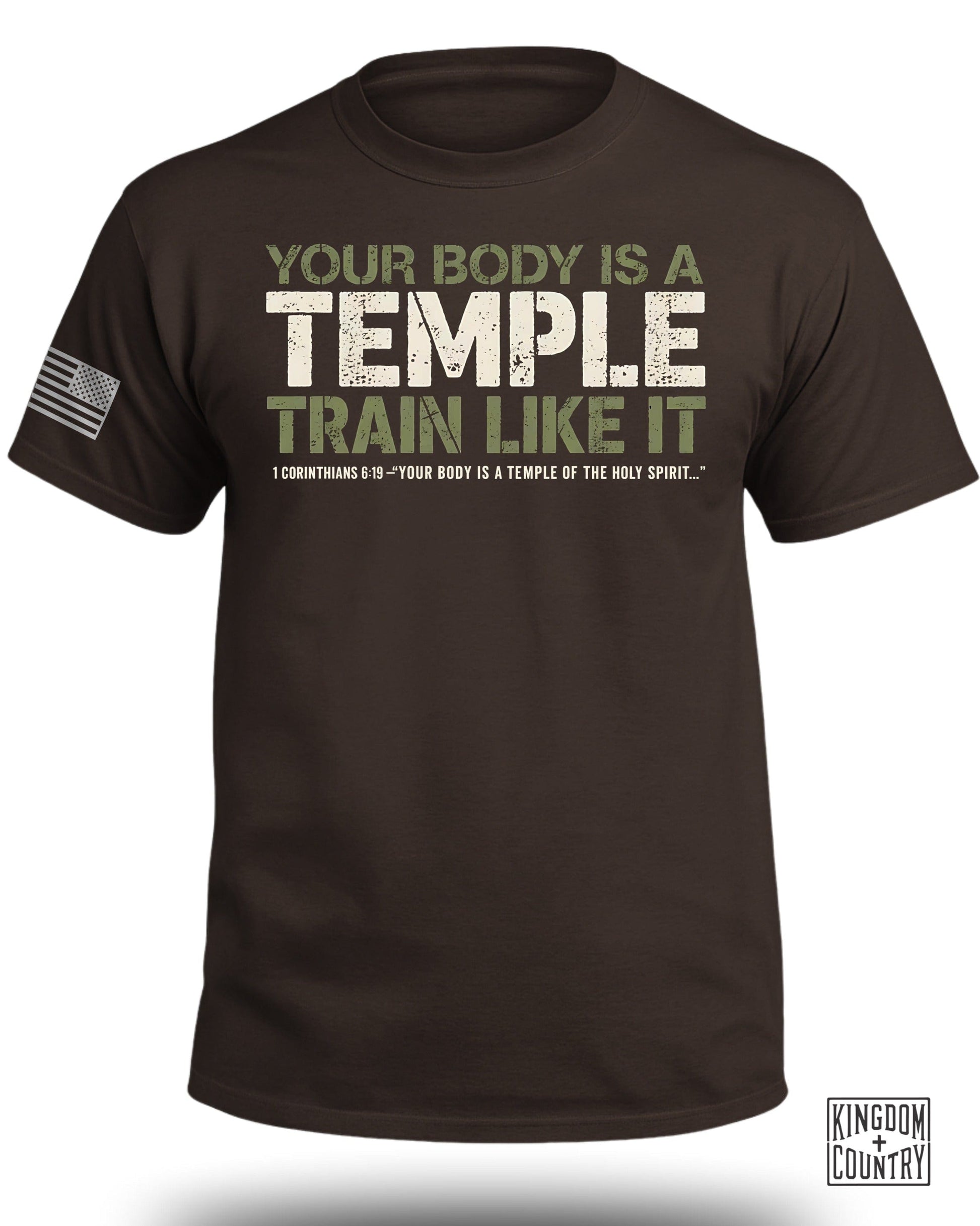 Your Body is a Temple Train Like It T-shirt product