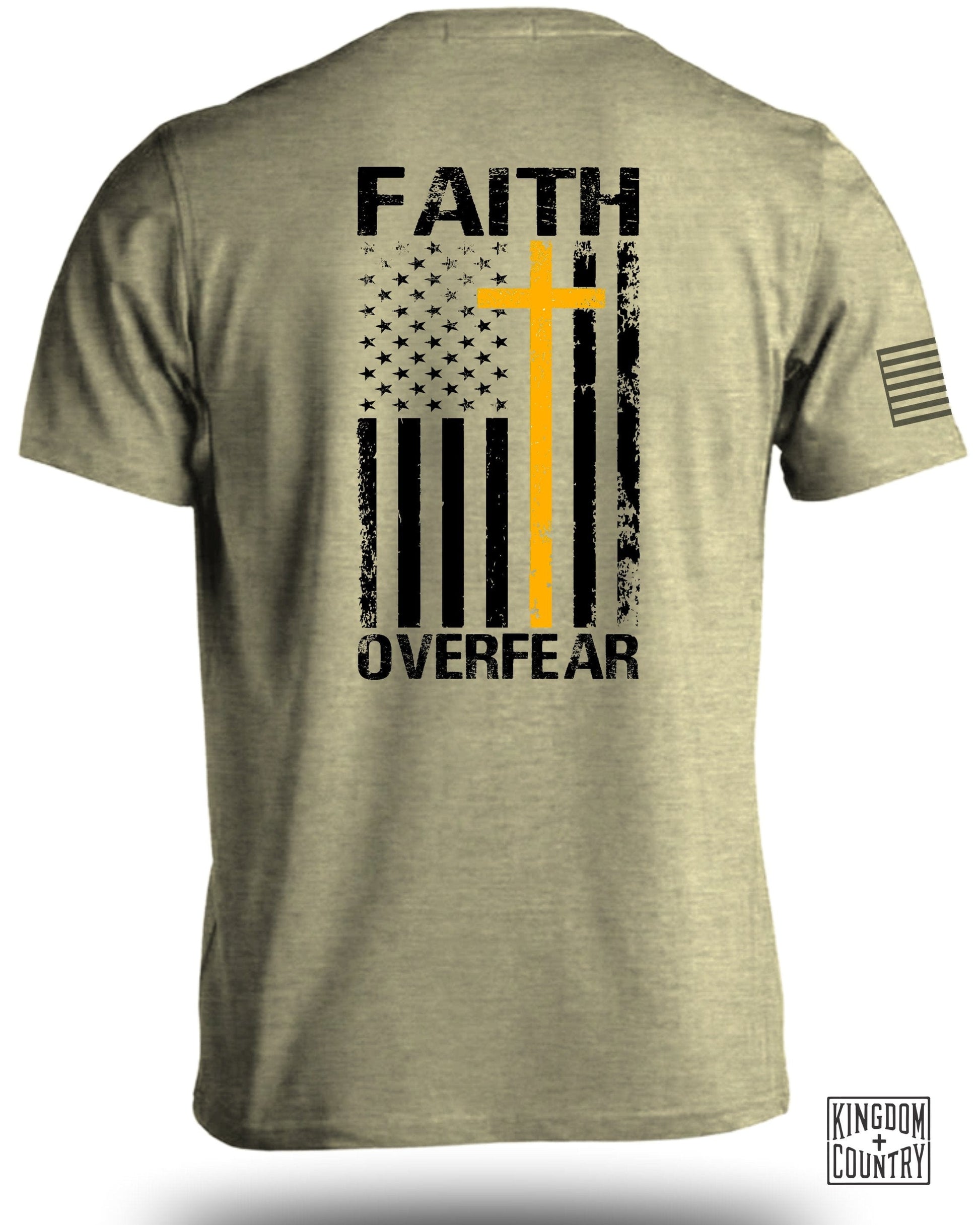 Faith Over Fear Flag Graphic T-Shirt product type