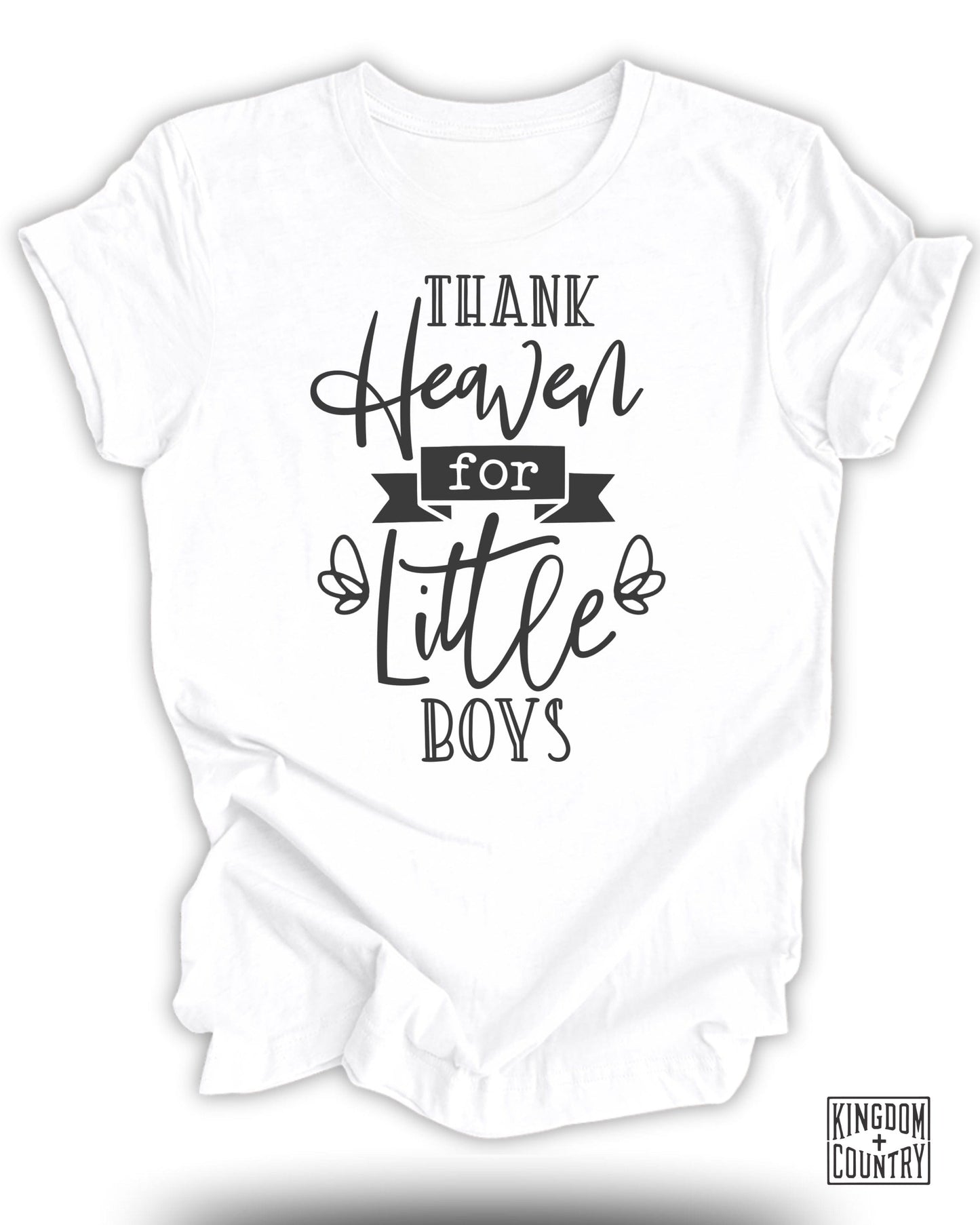 Thank Heaven for Little Boys Graphic T-Shirt product