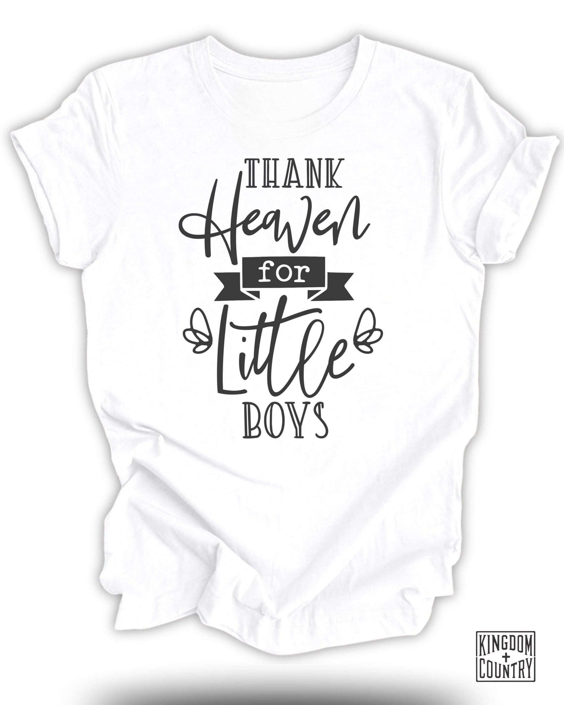 Thank Heaven for Little Boys Graphic T-Shirt product