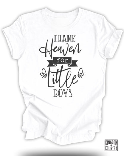 Thank Heaven for Little Boys Graphic T-Shirt product