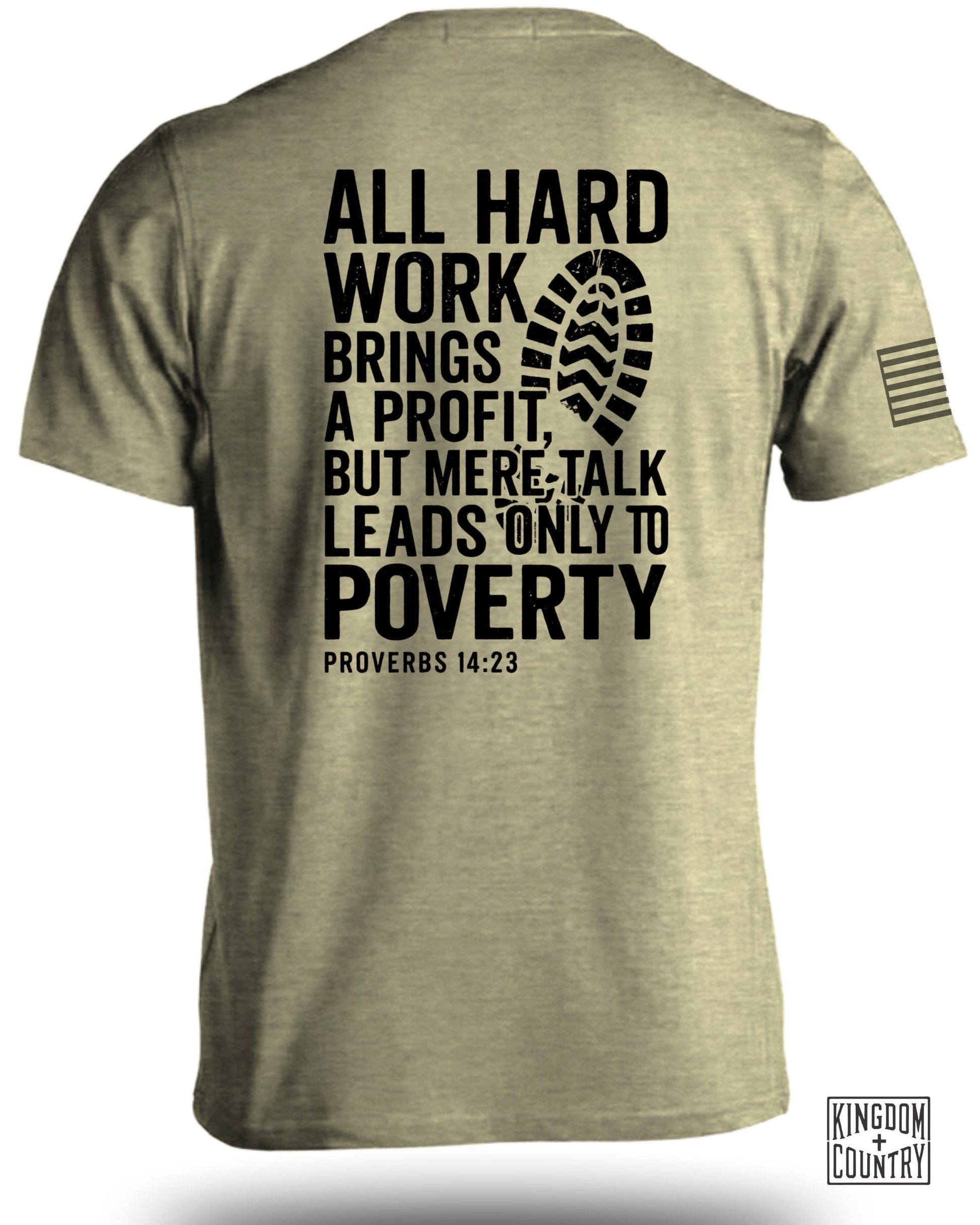 All Hard Work Brings Profit Proverbs 14 23 shirt product