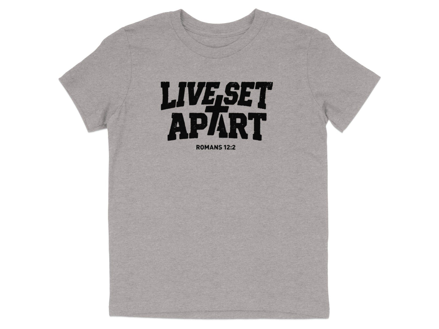 Live Set Apart Romans 12:2 T-shirt