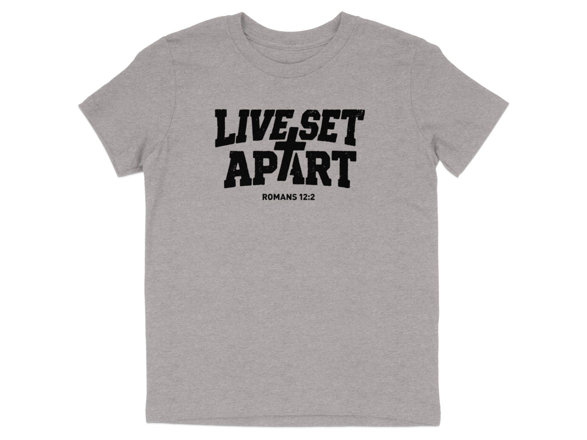 Live Set Apart Romans 12:2 T-shirt