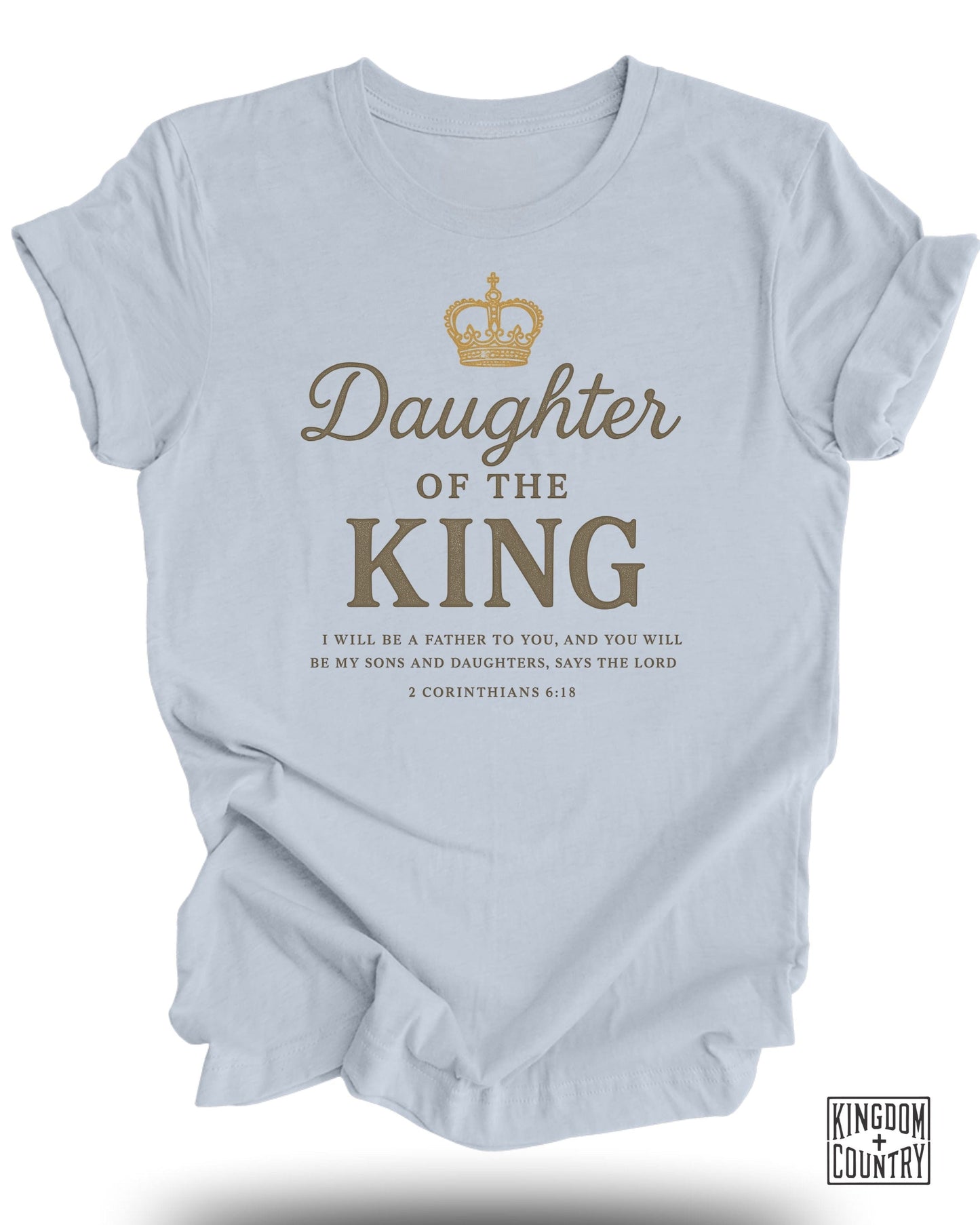 Daughter of the King Inspirational T-shirt product